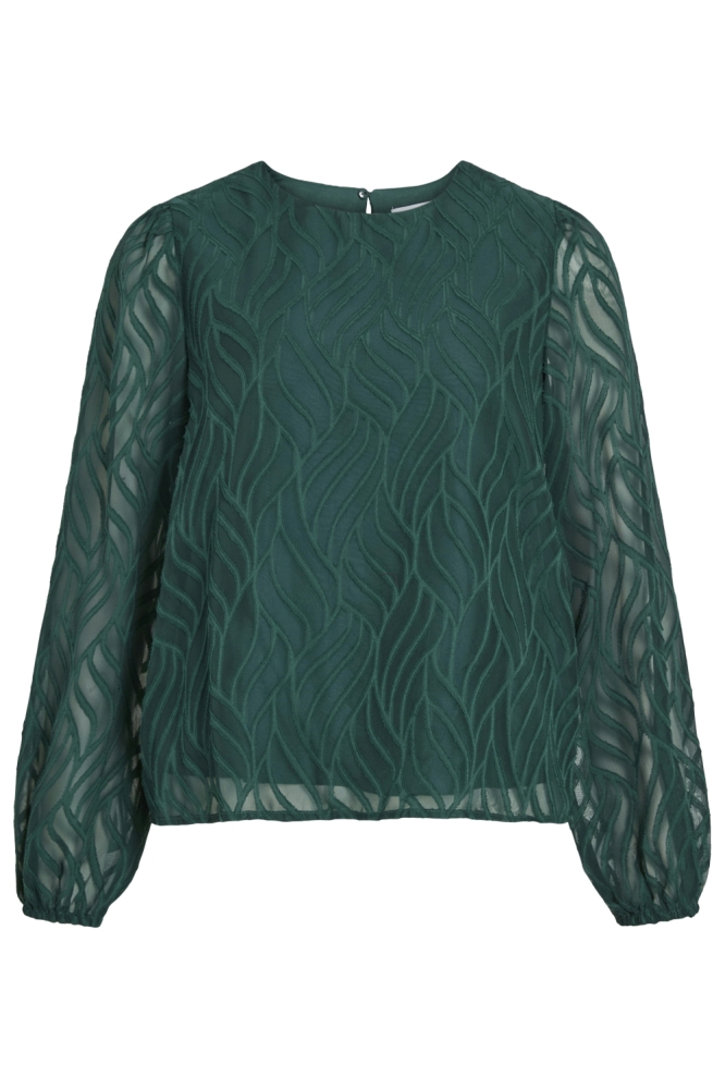 VIMIKA O-NECK L/S TOP - NOOS 14107406 PONDEROSA PINE